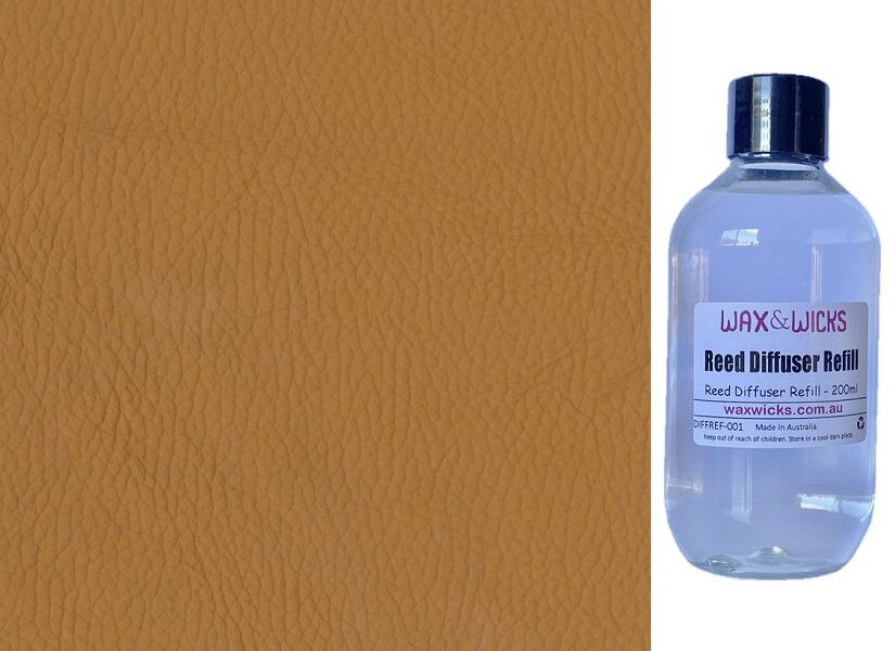Vintage Leather & Sandalwood - Reed Diffuser Refill