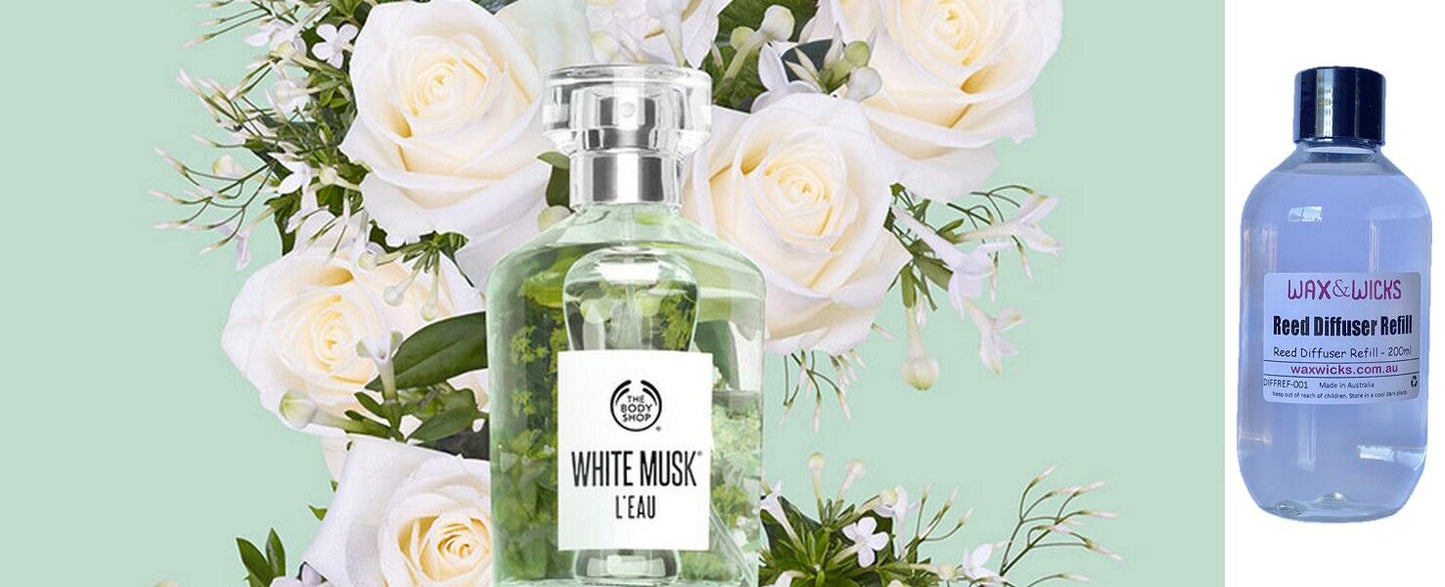 White Musk Type - Reed Diffuser Refill