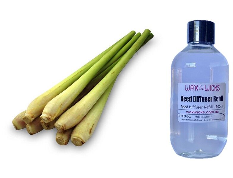 Wild Lemongrass - Reed Diffuser Refill