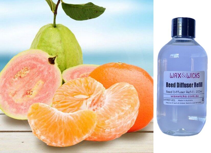 Zesty Tangerine Guava - Reed Diffuser Refill