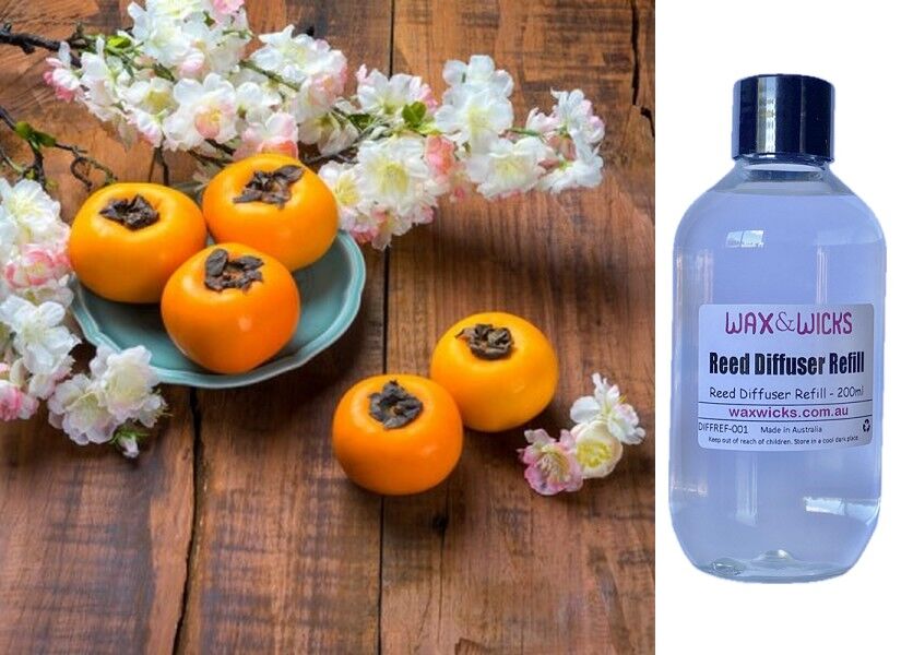 White Lily & Persimmon - Reed Diffuser Refill