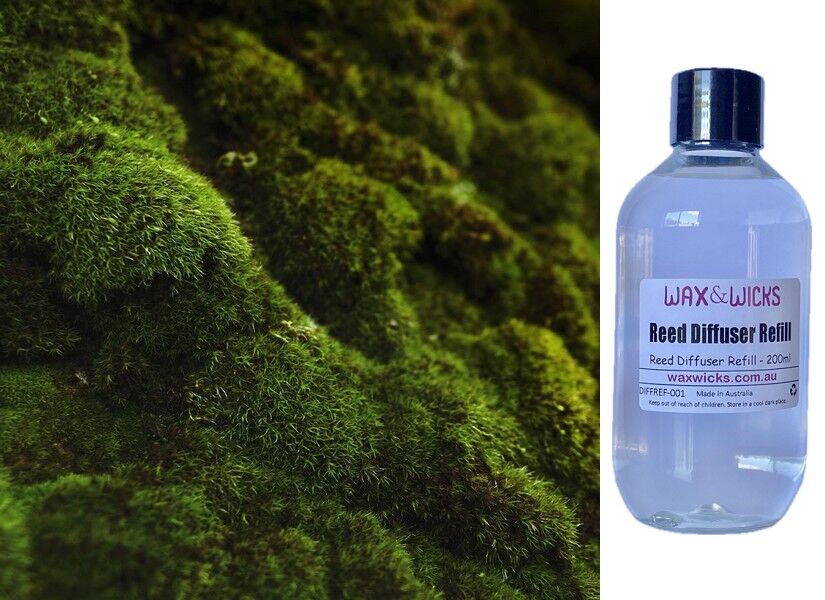Amber Teak & Moss - Reed Diffuser Refill