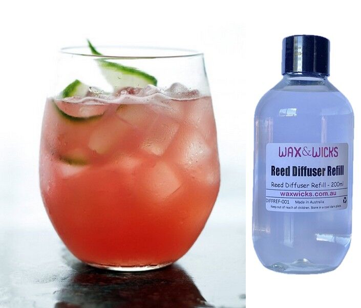 Cucumber Watermelon Spritz - Reed Diffuser Refill