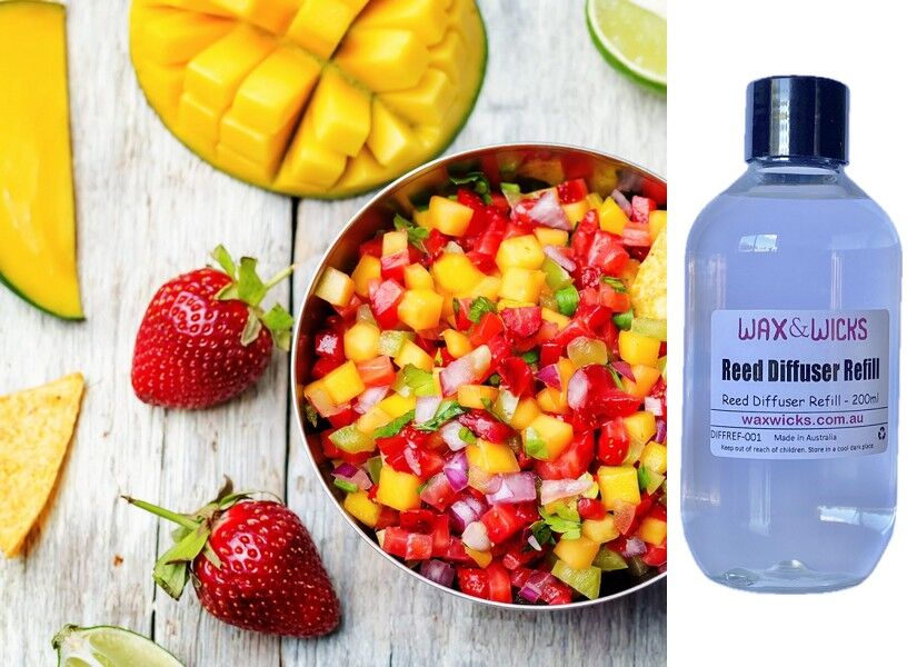 Mango Peach Salsa - Reed Diffuser Refill