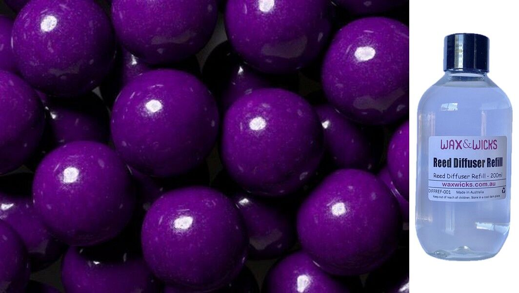 Hubba Bubba Groovy Grape - Reed Diffuser Refill