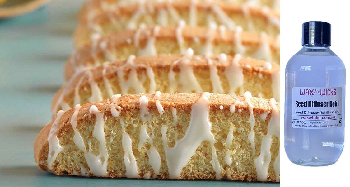 Iced Lemon Biscotti - Reed Diffuser Refill
