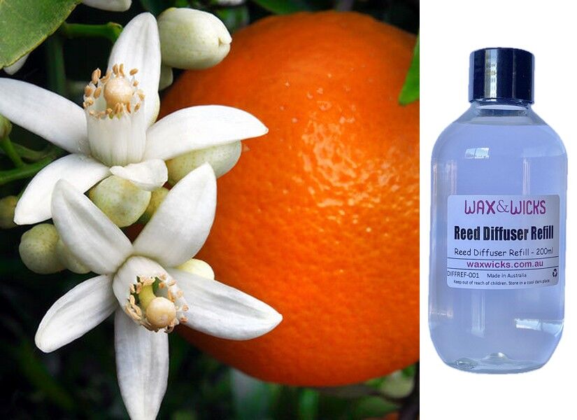 Orange Flower & Coconut - Reed Diffuser Refill