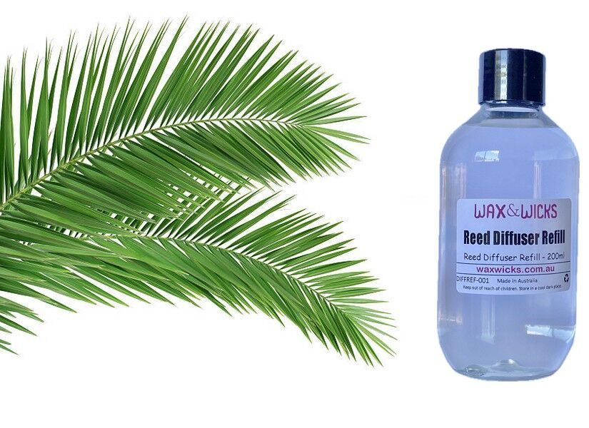 Palm Leaf & Jasmine - Reed Diffuser Refill