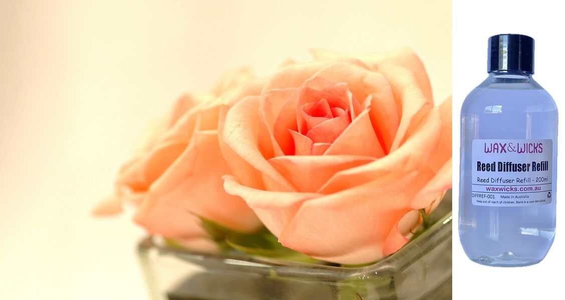 Peach Flower & Linen - Reed Diffuser Refill