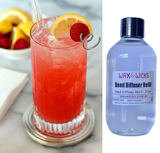 Raspberry Bourbon Lemonade - Reed Diffuser Refill