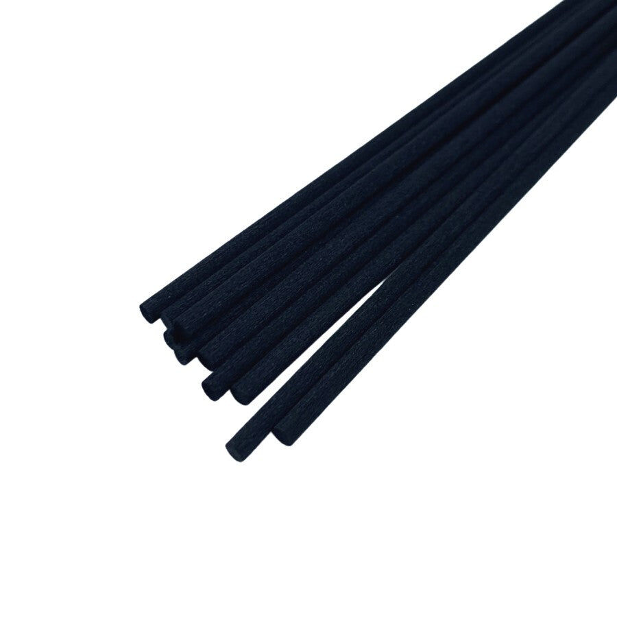 Fibre Reed Diffuser Sticks - Black (3mm x 200mm) x10