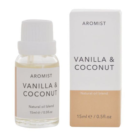 Vanilla & Coconut - Natural Oil Blend (15ml)