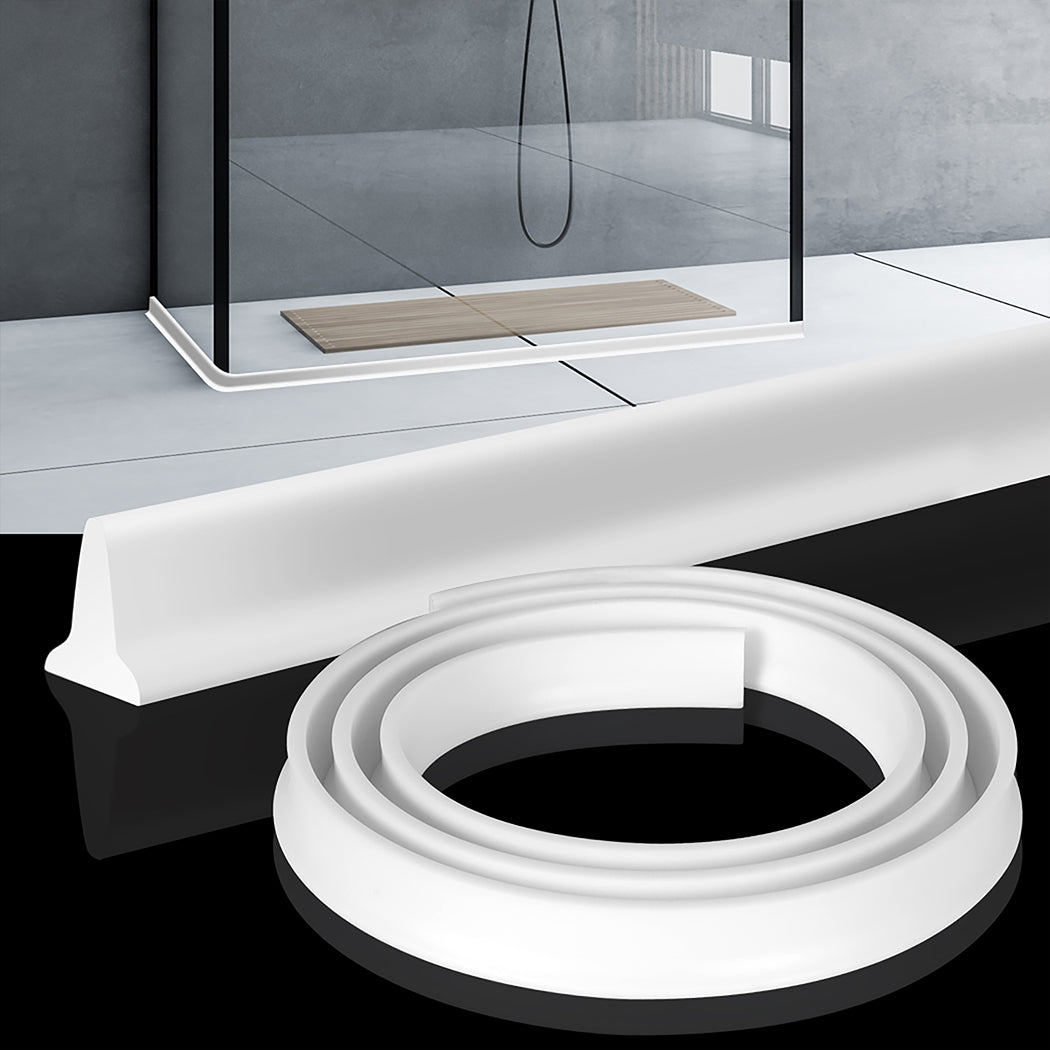 Duxta 200CM Rubber Silicone Shower Barrier Stopper Bathroom Waterproof Strip