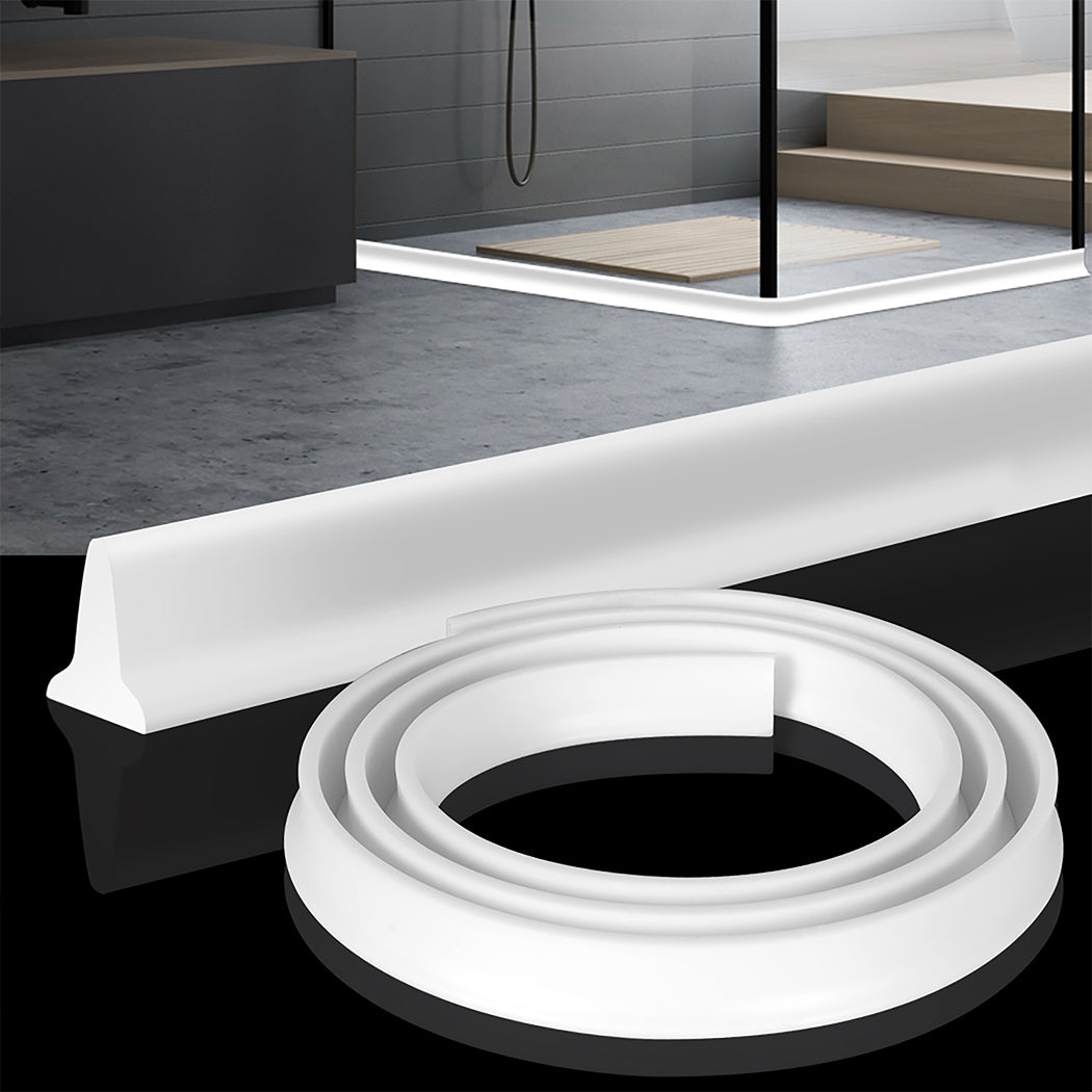 Duxta 200CM Rubber Silicone Shower Barrier Stopper Bathroom Waterproof Strip
