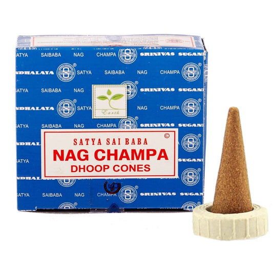 Nag Champa - Incense Dhoop Cones