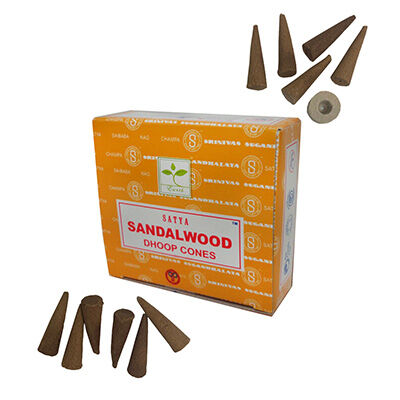 Sandalwood - Incense Dhoop Cones