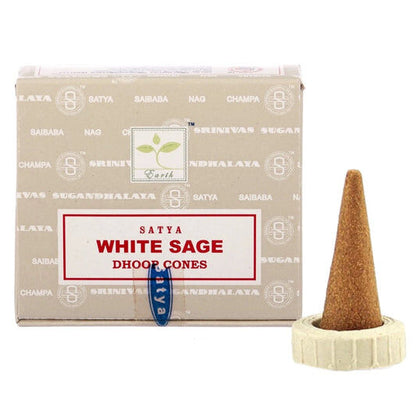 White Sage - Incense Dhoop Cones