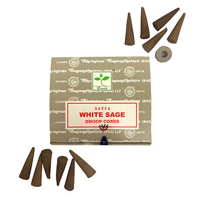 White Sage - Incense Dhoop Cones