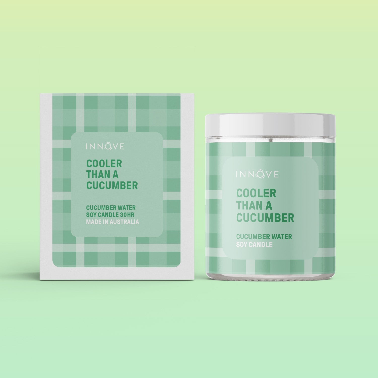 Cooler Than A Cucumber - Cucumber Water Soy Candle