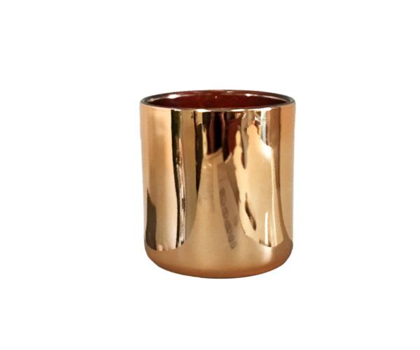 Large Vogue Candle Jar - Copper