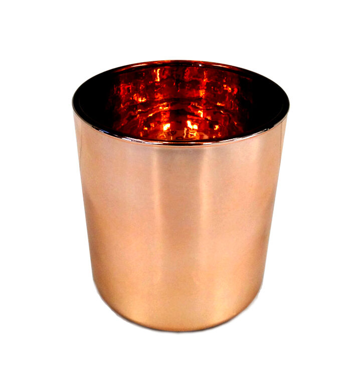 Large Vogue Candle Jar - Copper