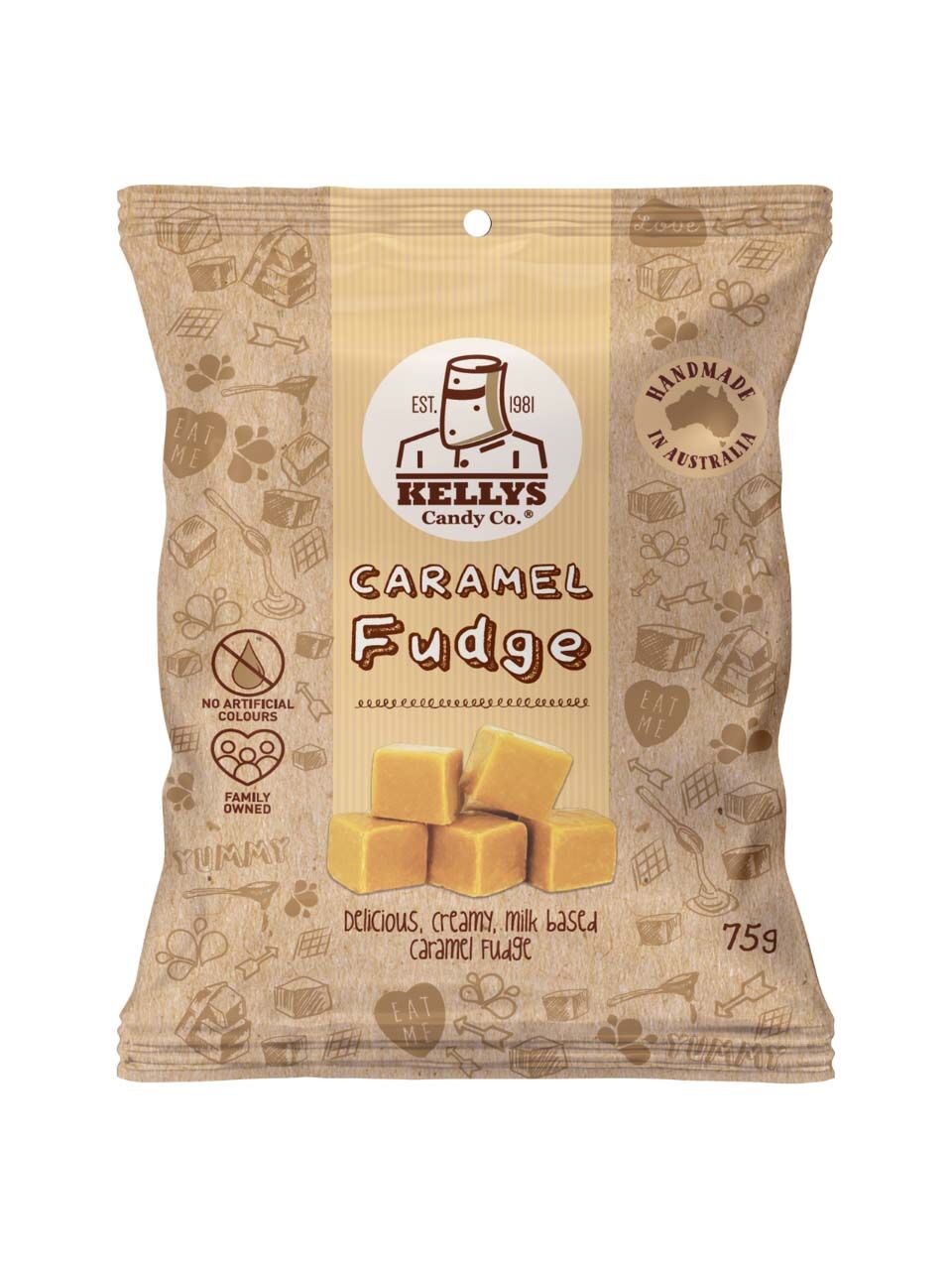 Caramel Fudge - 75g Snack Pack