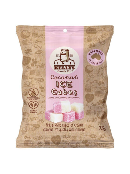 Coconut Ice Cubes - 75g Snack Pack