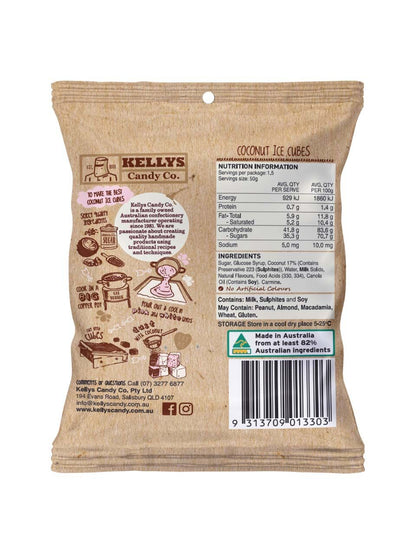 Coconut Ice Cubes - 75g Snack Pack