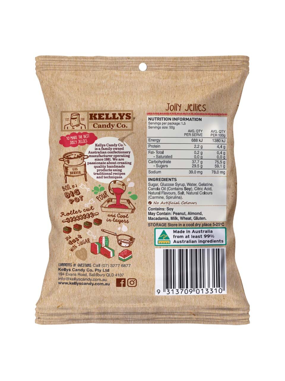 Jolly Jellies - 75g Snack Pack