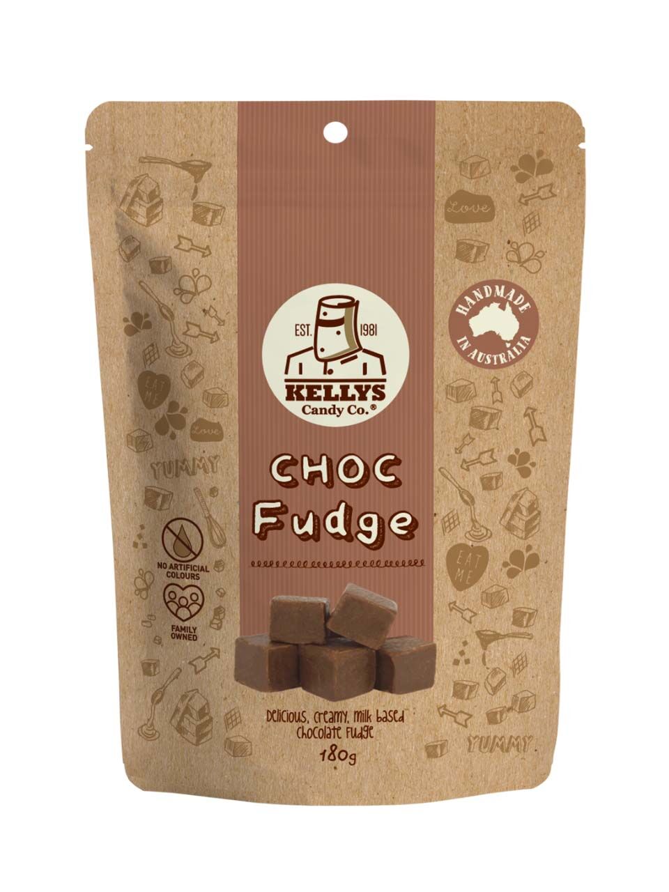 Choc Fudge - 180g Pouch