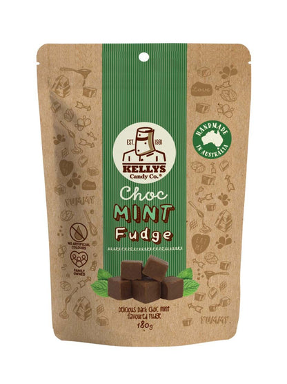 Choc Mint Fudge - 180g Pouch