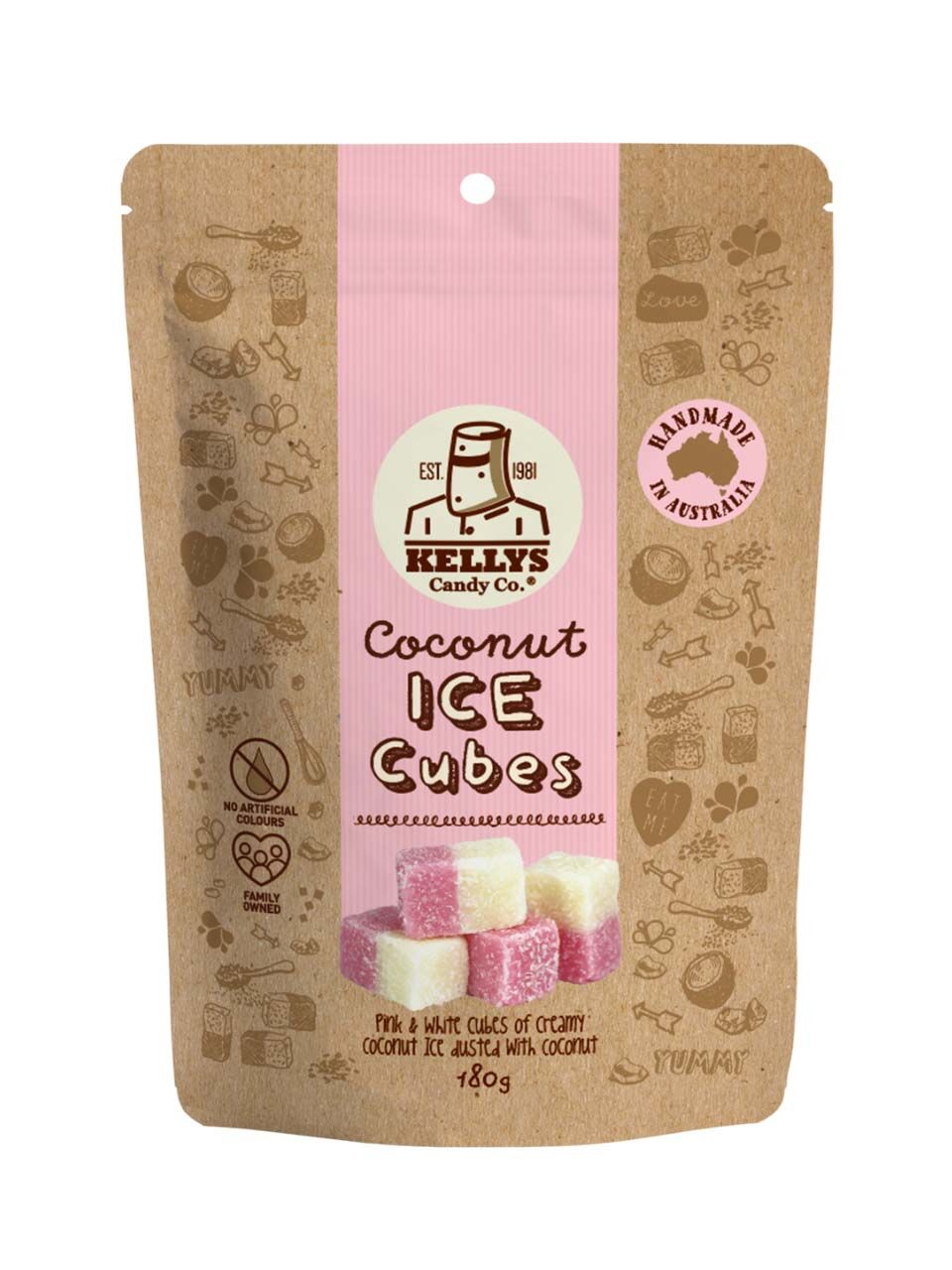 Coconut Ice Cubes - 180g Pouch