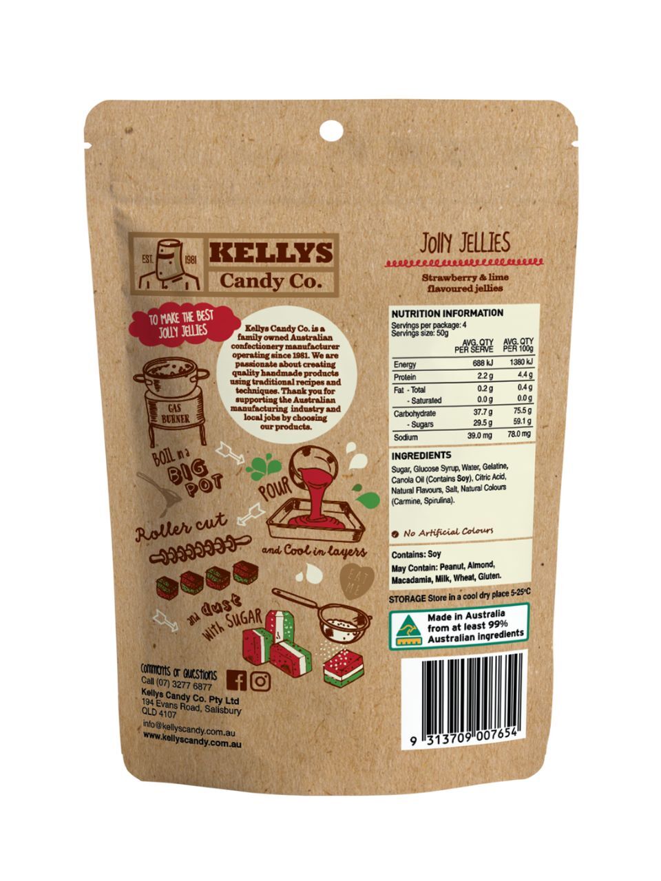 Jolly Jellies - 200g Pouch