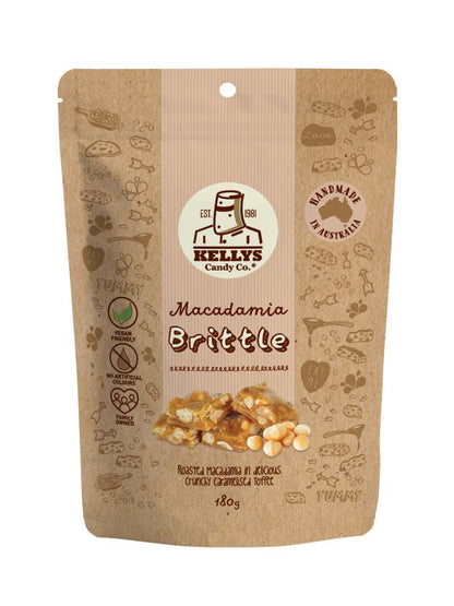 Macadamia Brittle - 180g Pouch