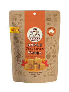 Maple Flavoured Fudge - 180g Pouch