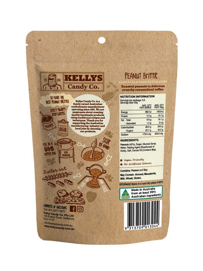 Peanut Brittle - Pouch 180g Pouch