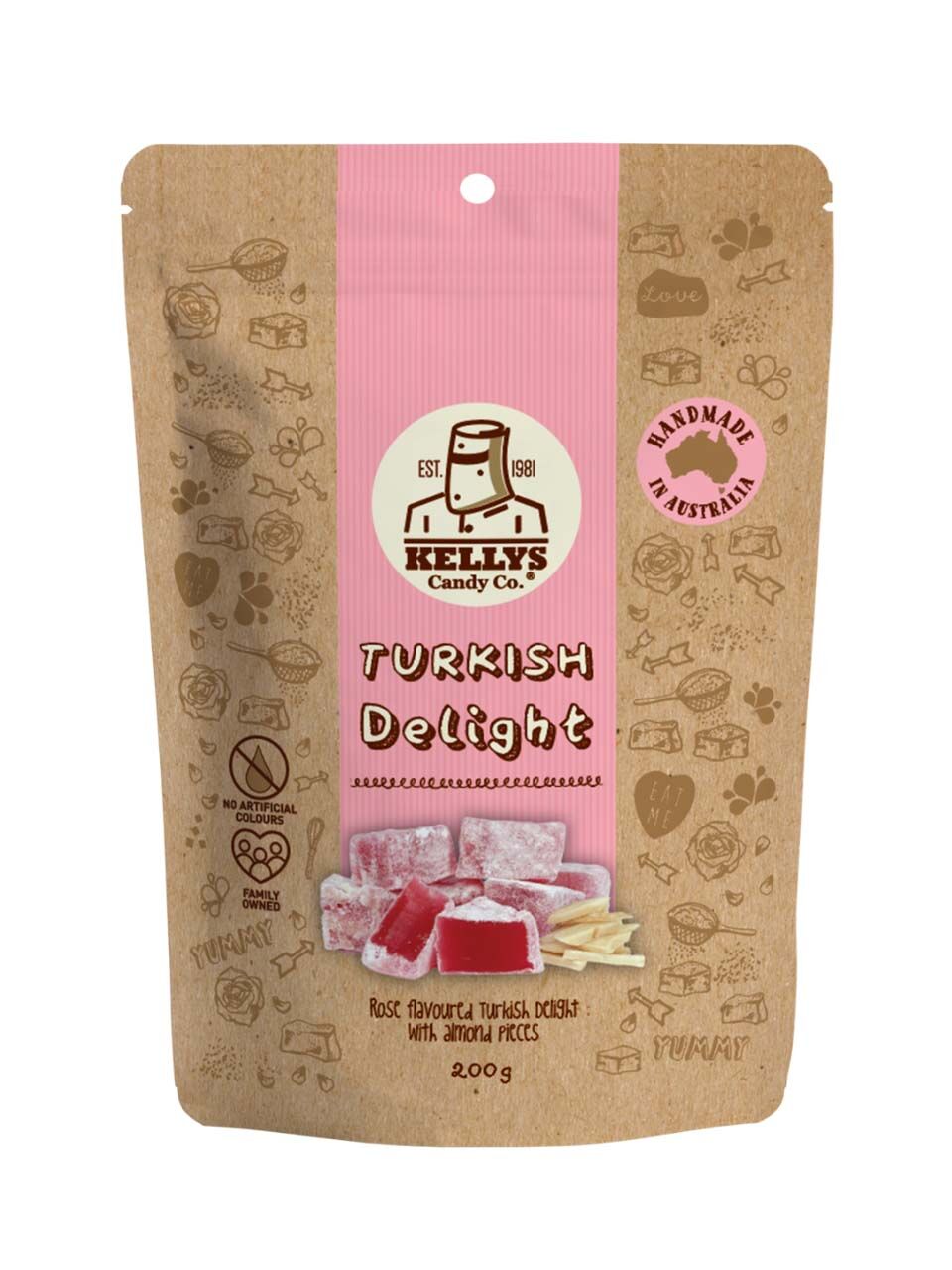 Turkish Delight - 200g Pouch