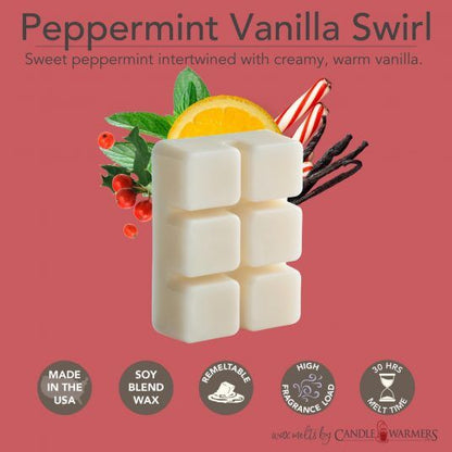 Peppermint Vanilla Swirl - Soy Wax Melts