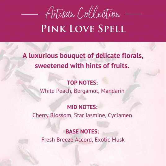 Pink Love Spell - Artisan Soy Wax Melts