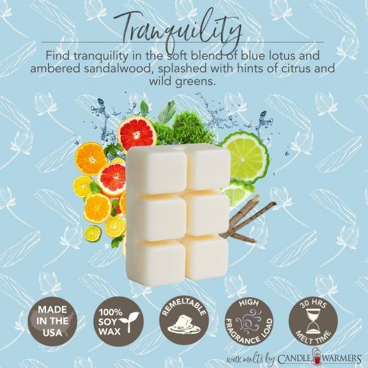Tranquility - Aromatherapy Soy Wax Melts