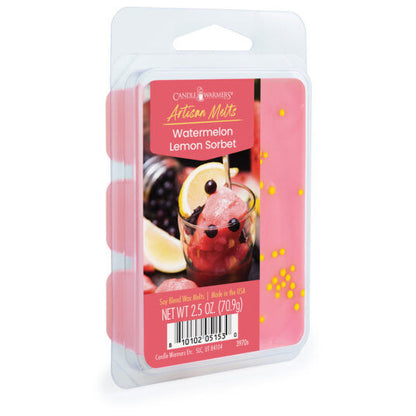 Watermelon Lemon Sorbet - Artisan Soy Wax Melts