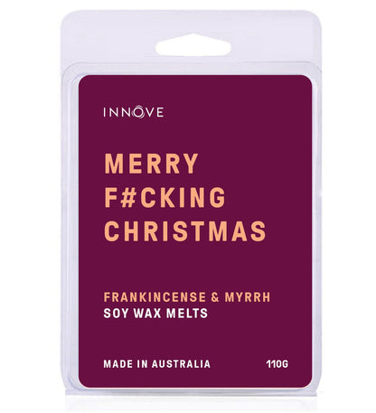 Merry F#cking Christmas - Frankincense & Myrrh Soy Wax Melts
