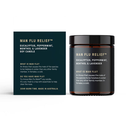 Man Flu Relief - Soy Candle