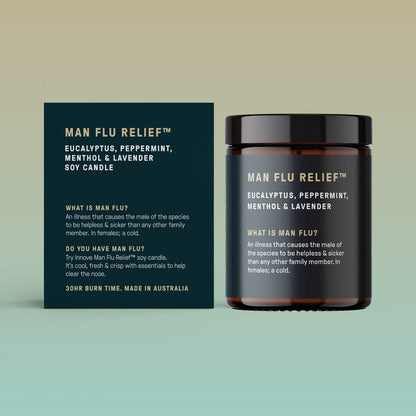 Man Flu Relief - Soy Candle