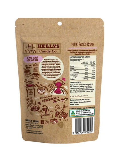 Milk Rocky Road - 175g Pouch