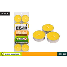 Citronella Tea Light Candles (10 pack)