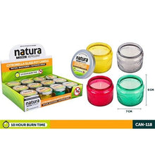 Citronella Candle - Glass Pot w/lid