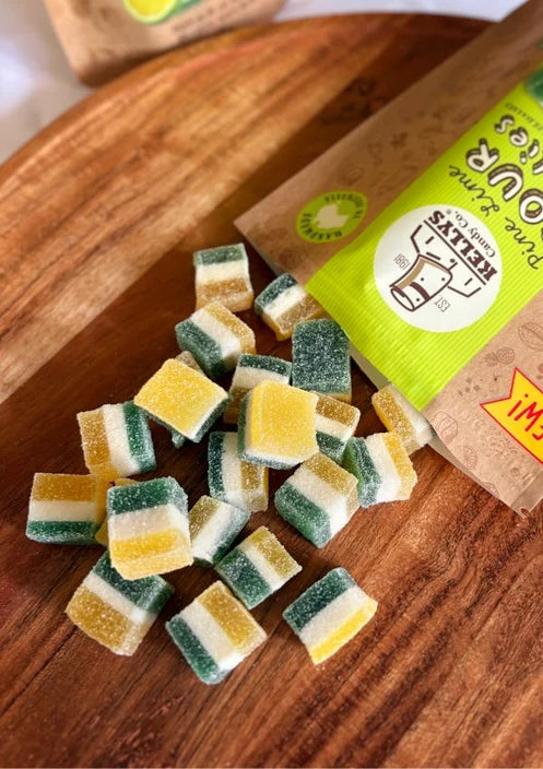 Pine Lime Sour Jellies - 180g Pouch