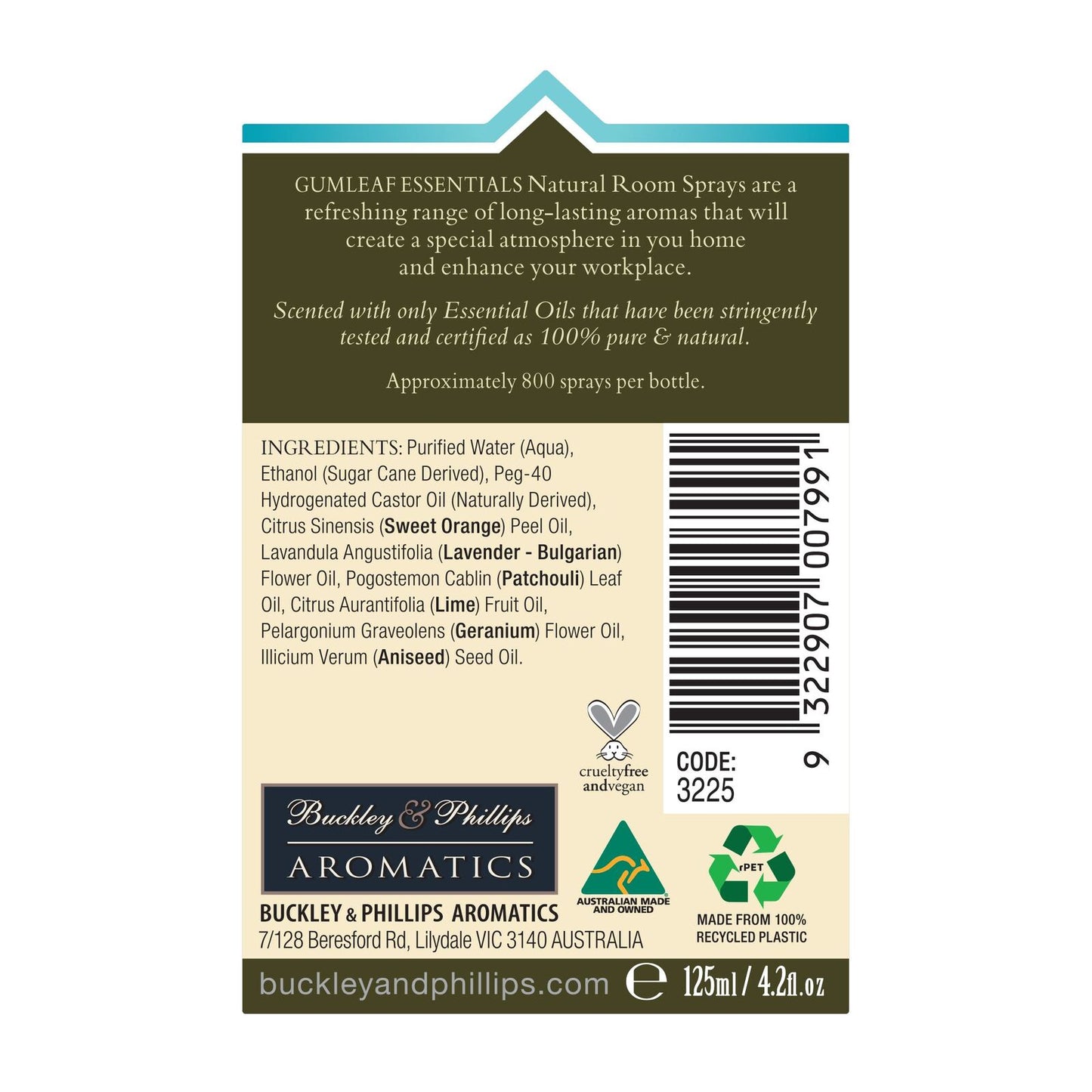Tranquility - Room Spray