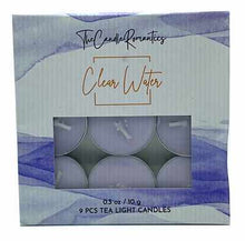 Clear Water - Tea Light Candles